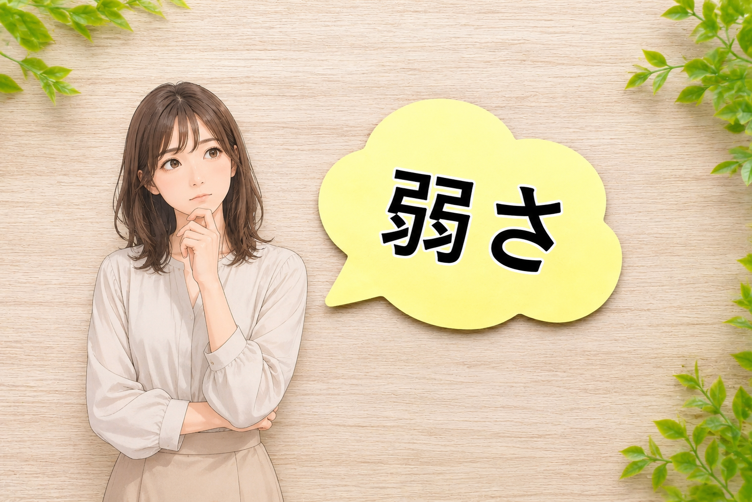 自分の弱さを認めることが、本当の強さになる理由