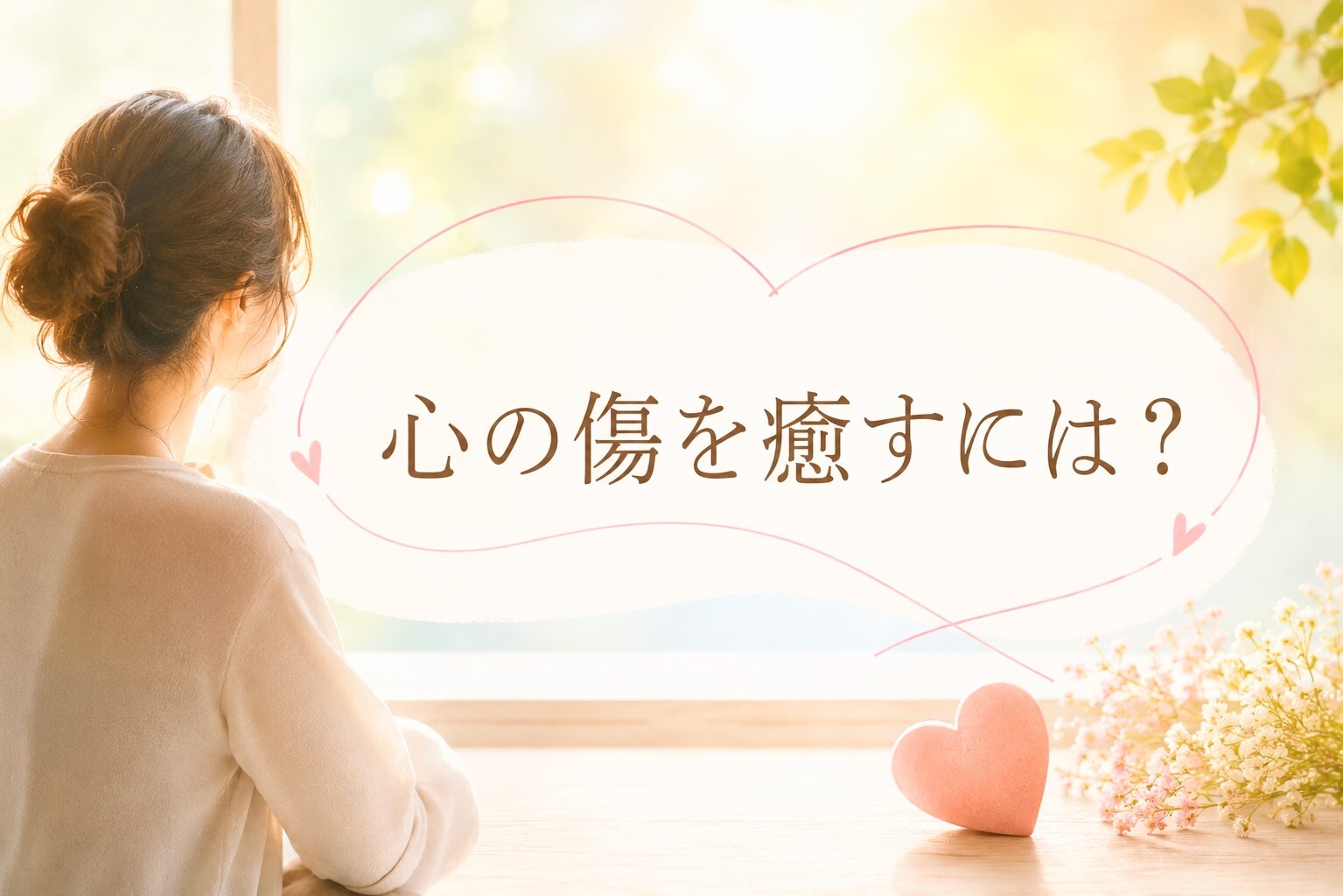 心の傷やトラウマを癒すには？過去の苦しさが消えない理由と向き合い方