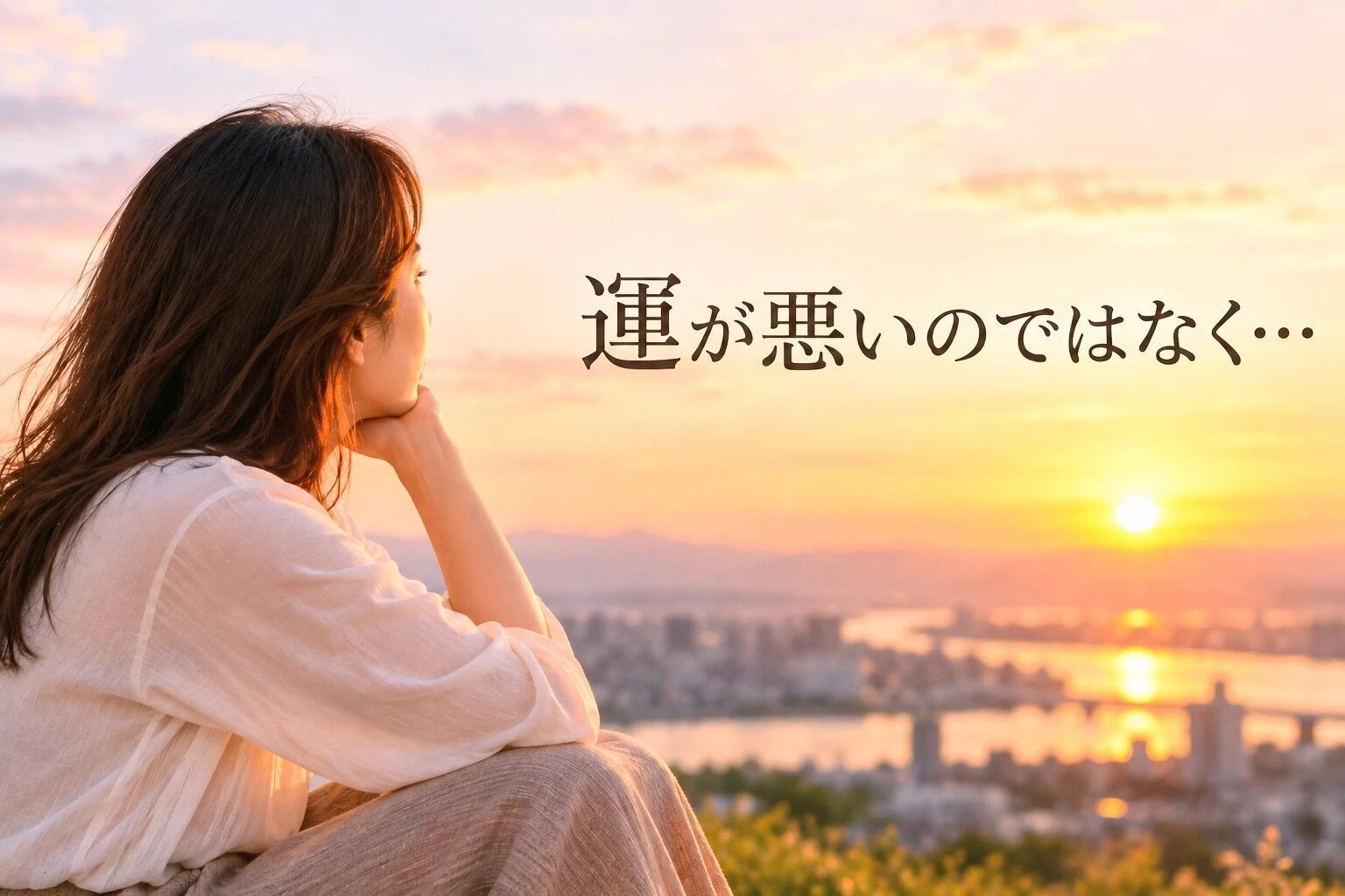 運が悪いのではなく、意識状態が整っていないだけ